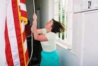 Jean Ringing the Bell