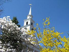 UU Church in the spring of 2008